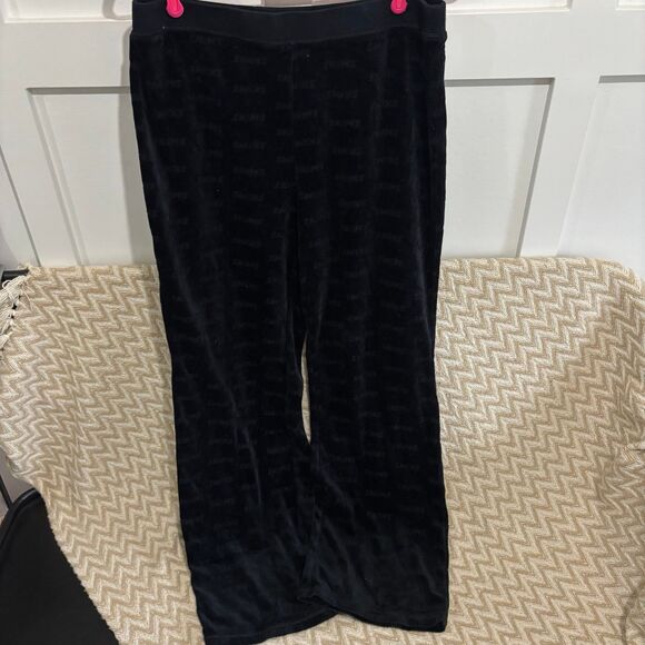 SKIMS Velour Logo Cropped Tank Pants Lounge Set - Picture 6 of 9